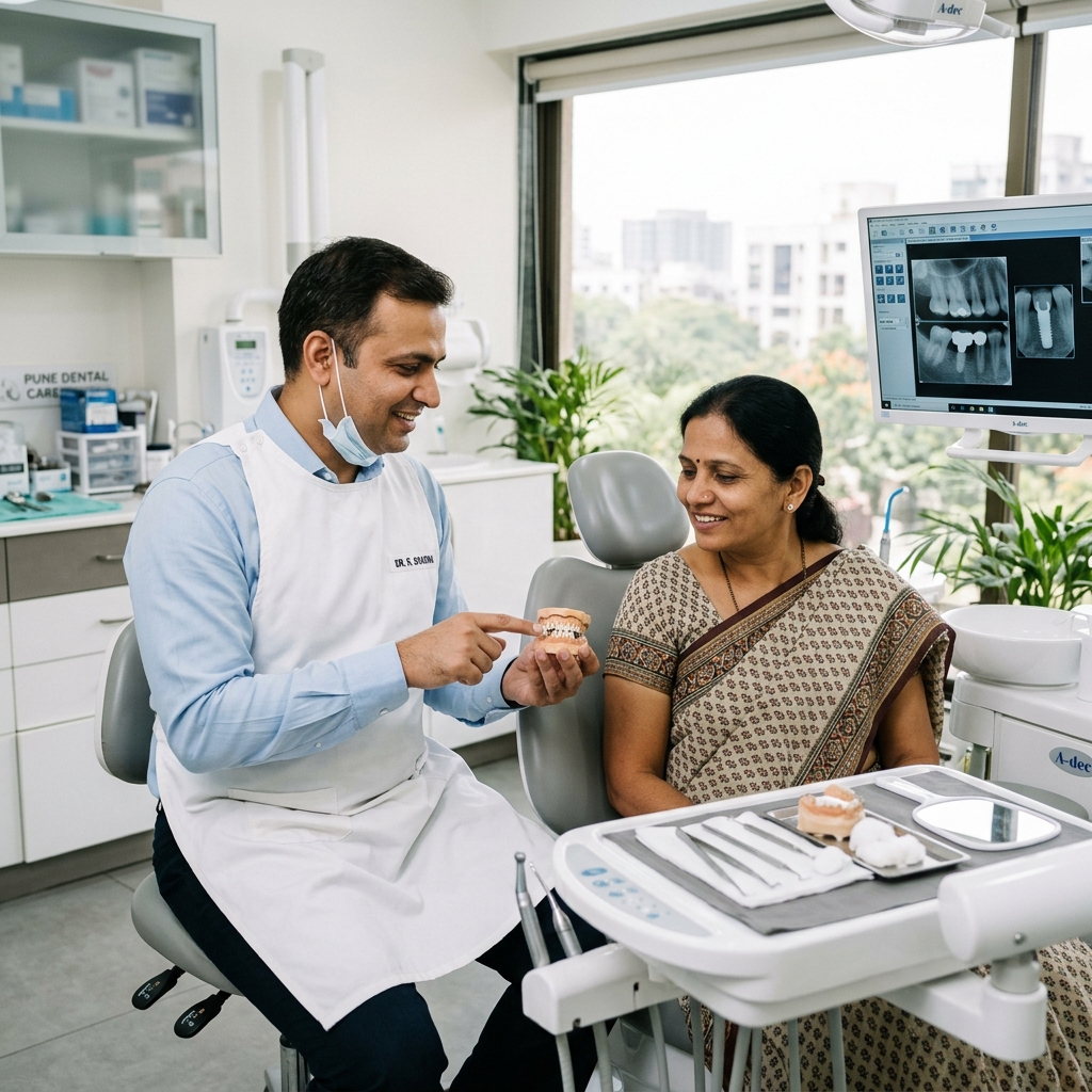 Dental Crowns and Bridges Smile Up Clinic Hadapsar Pune